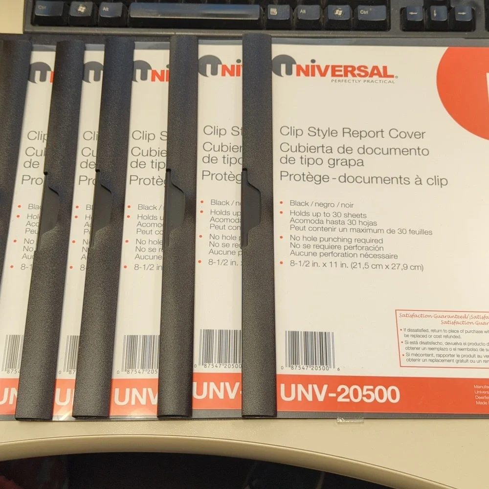 Universal UNV 20500 Report Covers-5